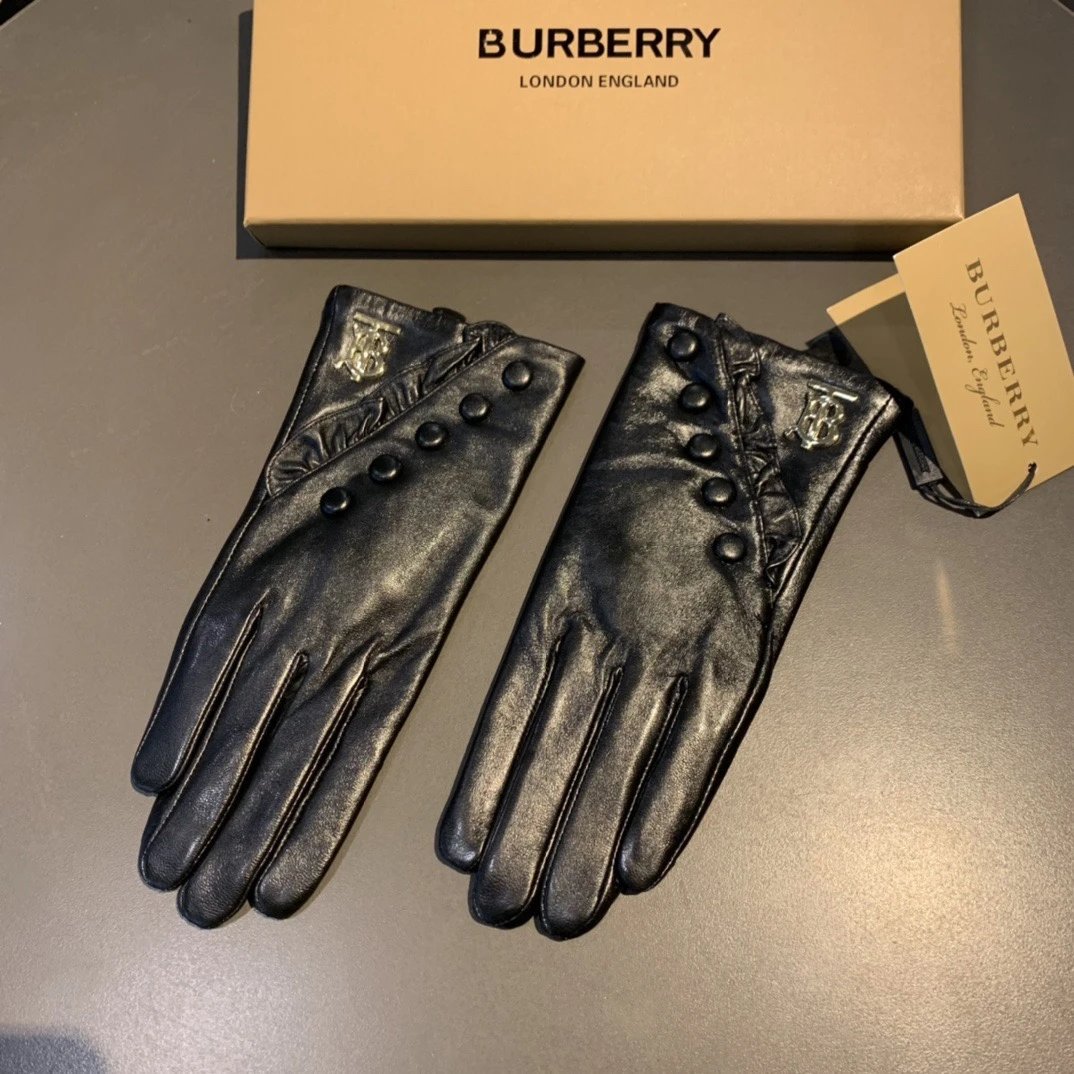 Burberry Lambskin Thermal Gloves Ver.D — Photo 9