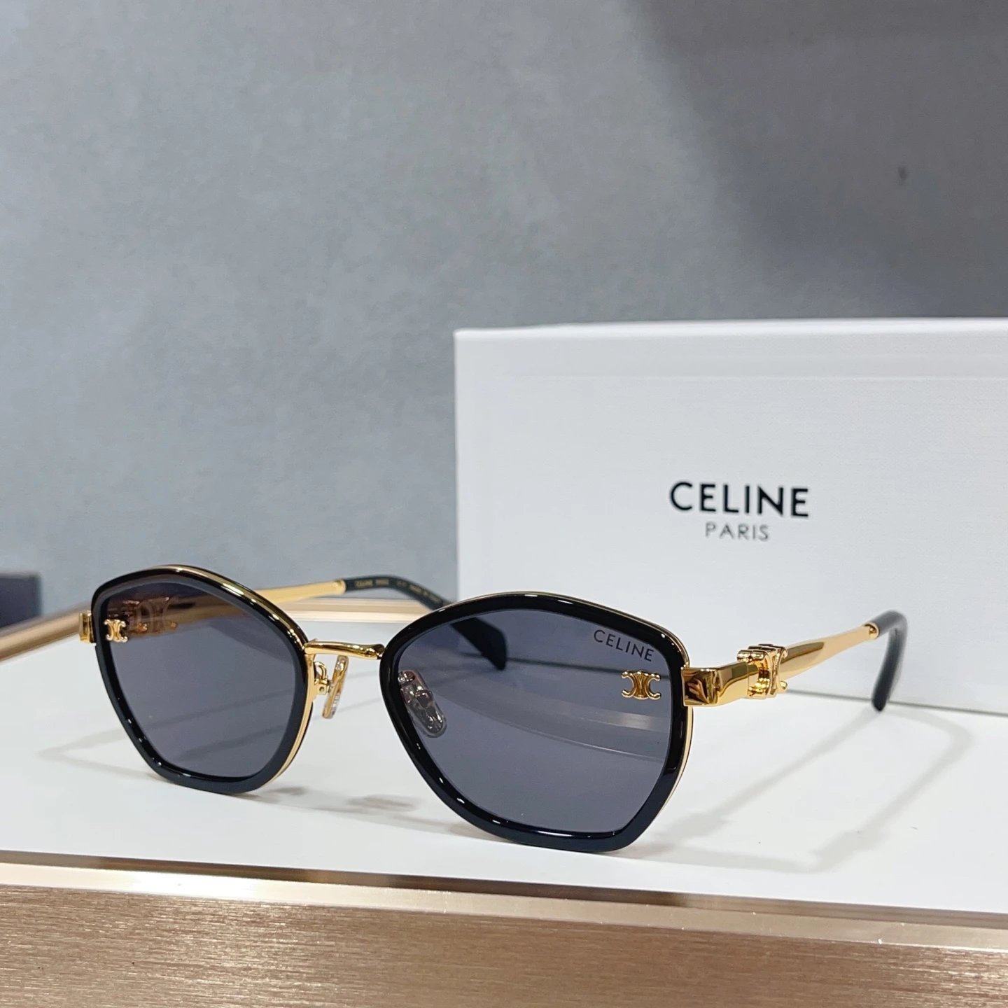 Celine CL42134U Sunglasses 56-22-145 — QC