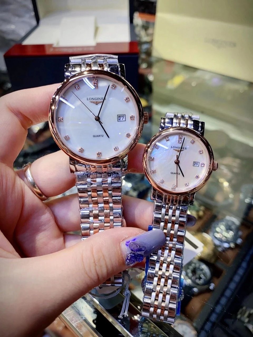 Longines Presence Automatic Couple Watch Ver.C — QC