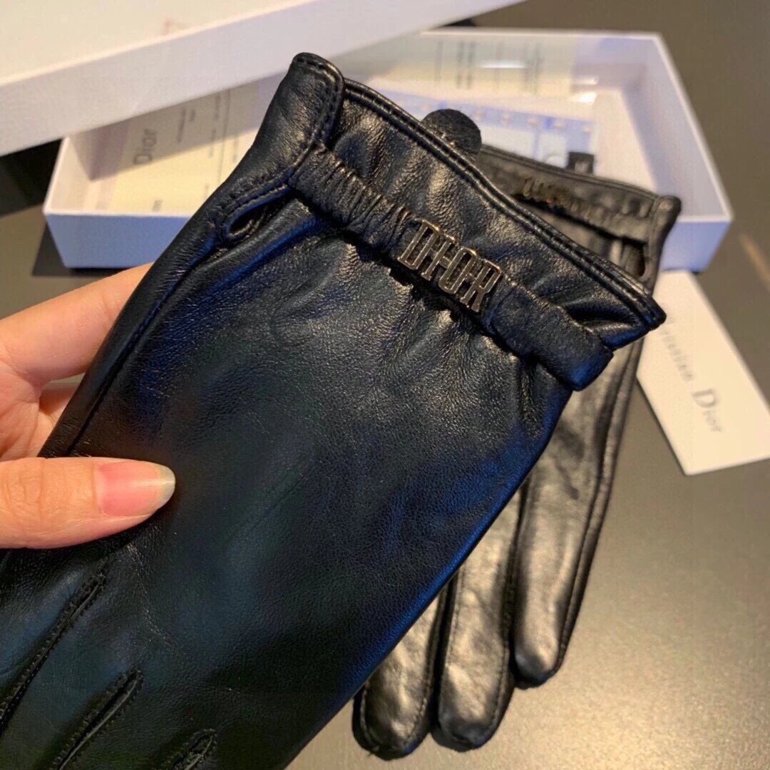 Dior Lambskin Cashmere Gloves Ver.C — Photo 8
