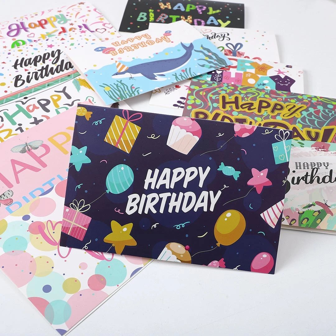 1 Pcs Random Style Personalized Birthday Greeting Card — photo 7