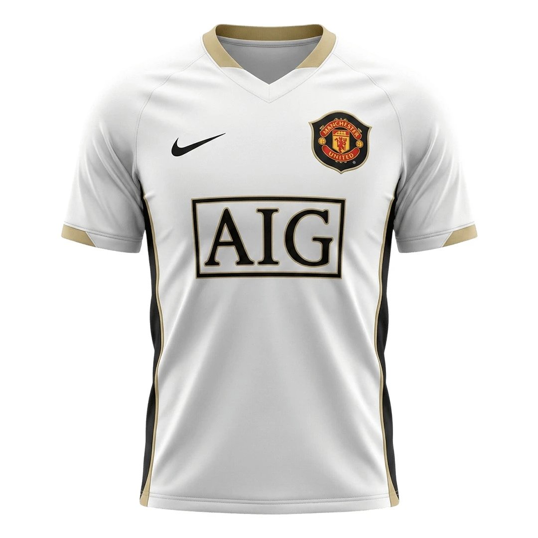 Manchester United 2006/07 Retro Away Jersey — Zdjęcie 2