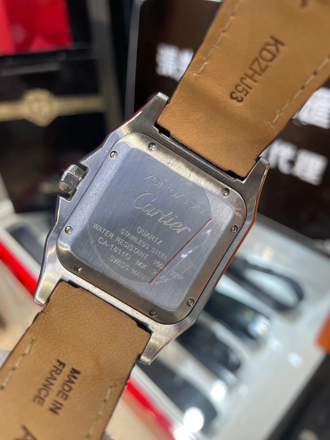 Cartier Santos Automatic Watch Ver.D — QC