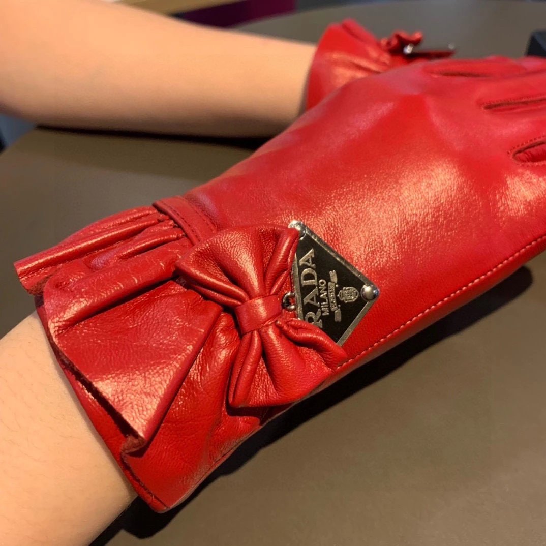 Prada Lambskin Cashmere Gloves Ver.C — QC