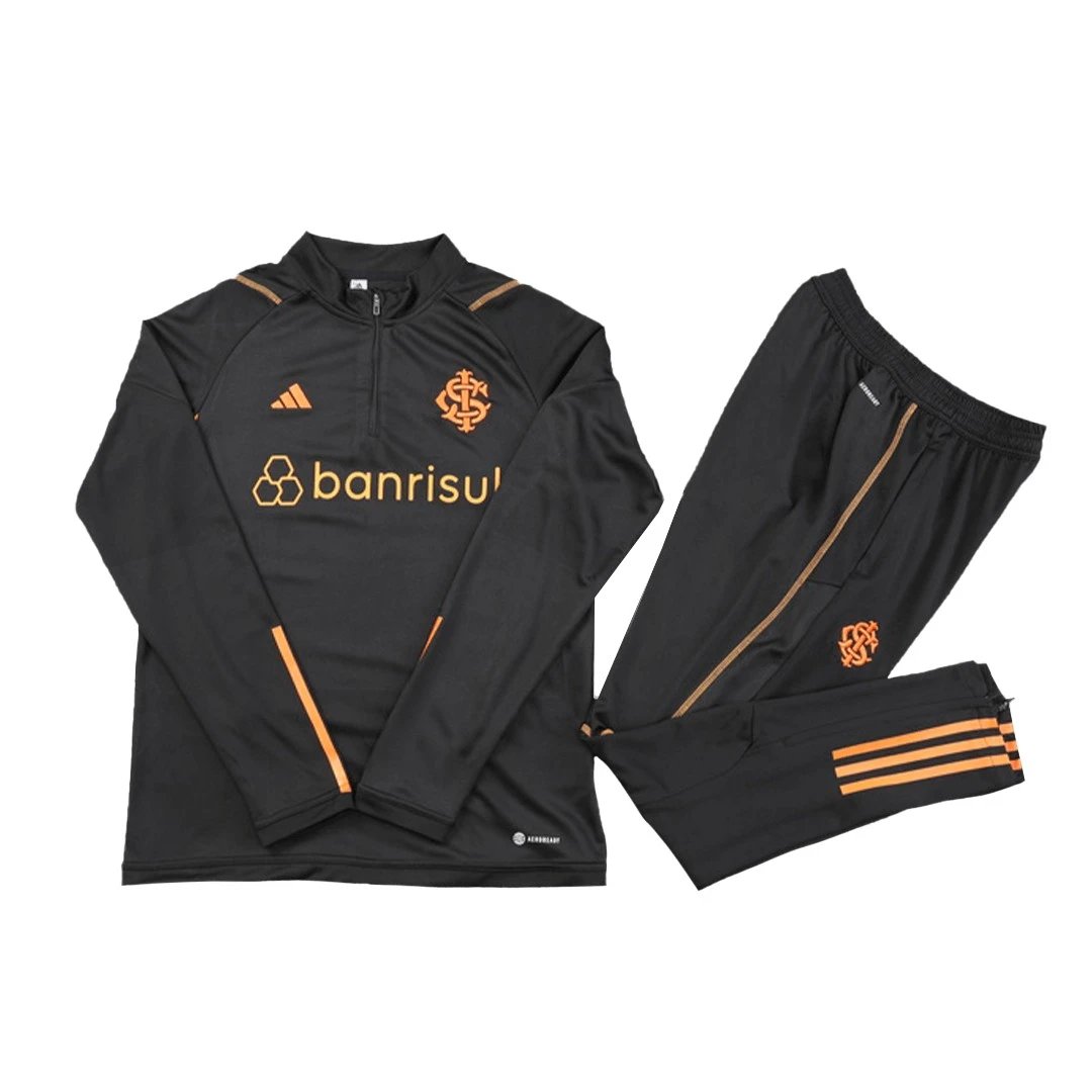 Internacional 2023 SC 1 4 Zip Tracksuit 24 Black — Photo 3
