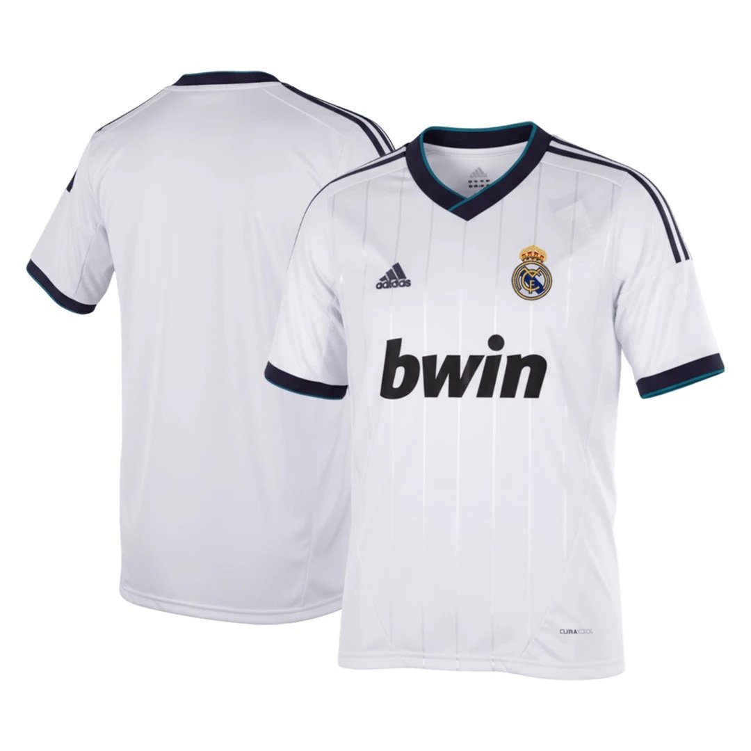 Real Madrid 12/13 Retro Home Jersey — Zdjęcie 3