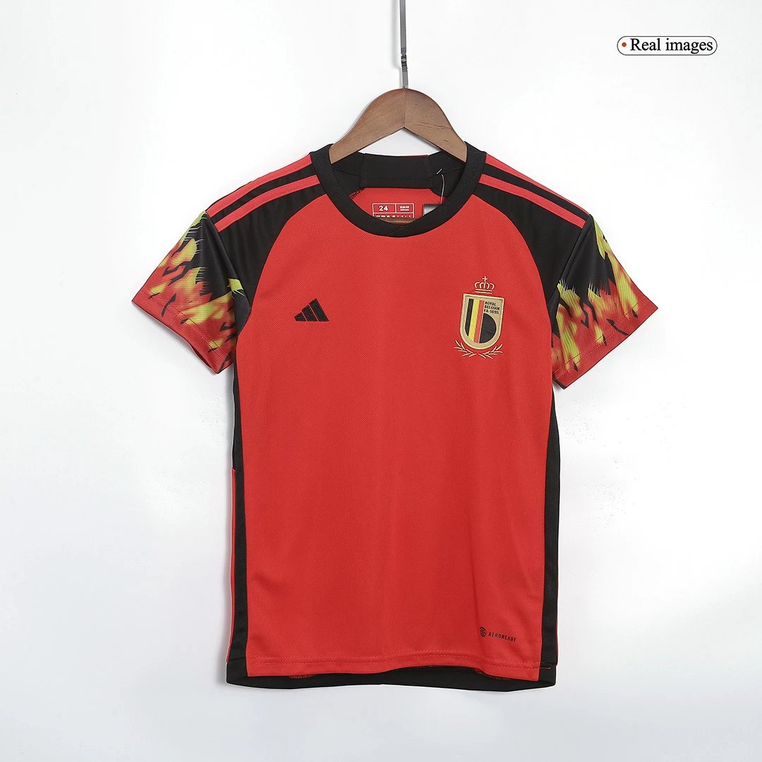 Belgium 2022 Home Jersey - Kids — Photo 2