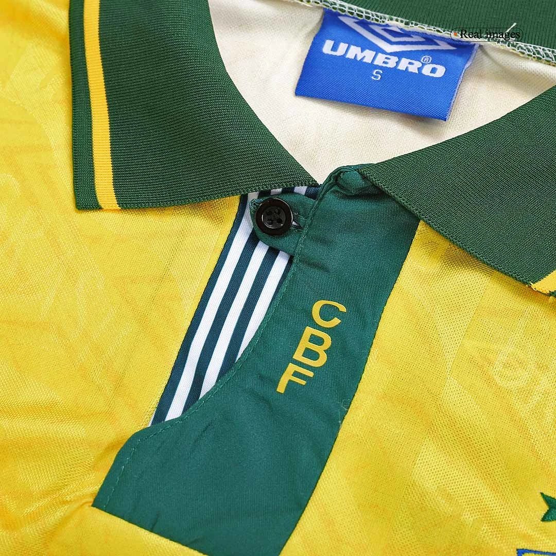 Brazil 1991/93 Retro Home Jersey — photo 5