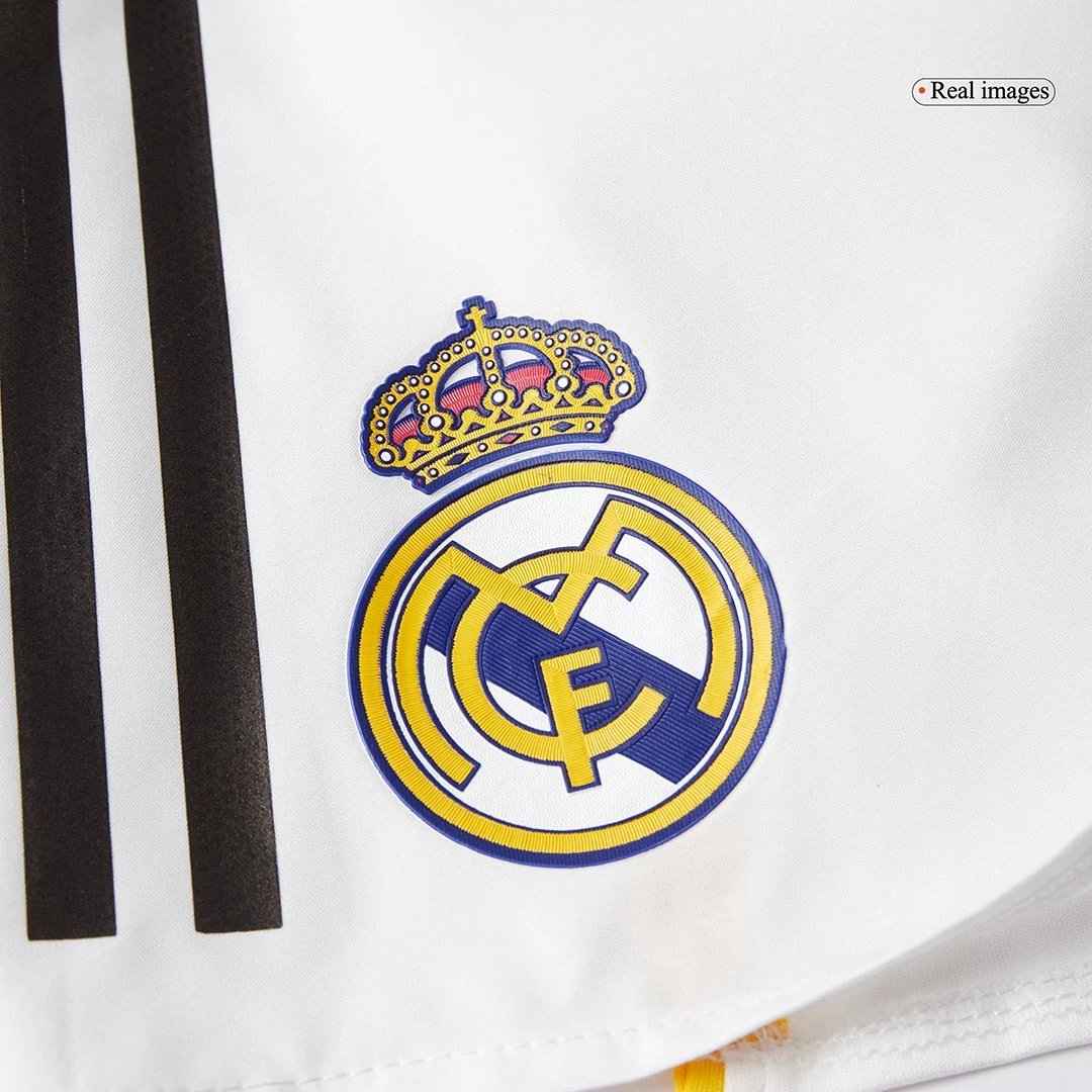 Real Madrid 2025 Home Player Version Soccer Shorts 26 — Zdjęcie 5