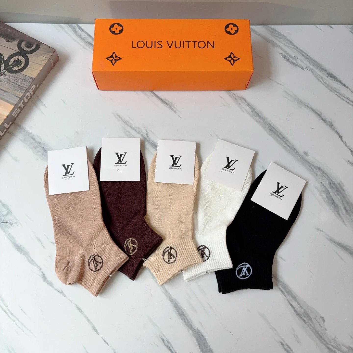 Louis Vuitton Cotton Socks Ver.A — photo 4