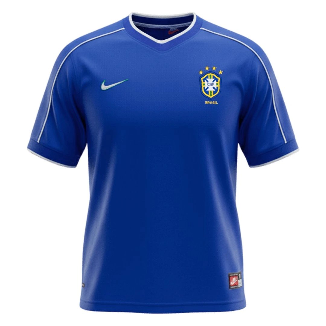 Brazil Retro Away Jersey — photo 4