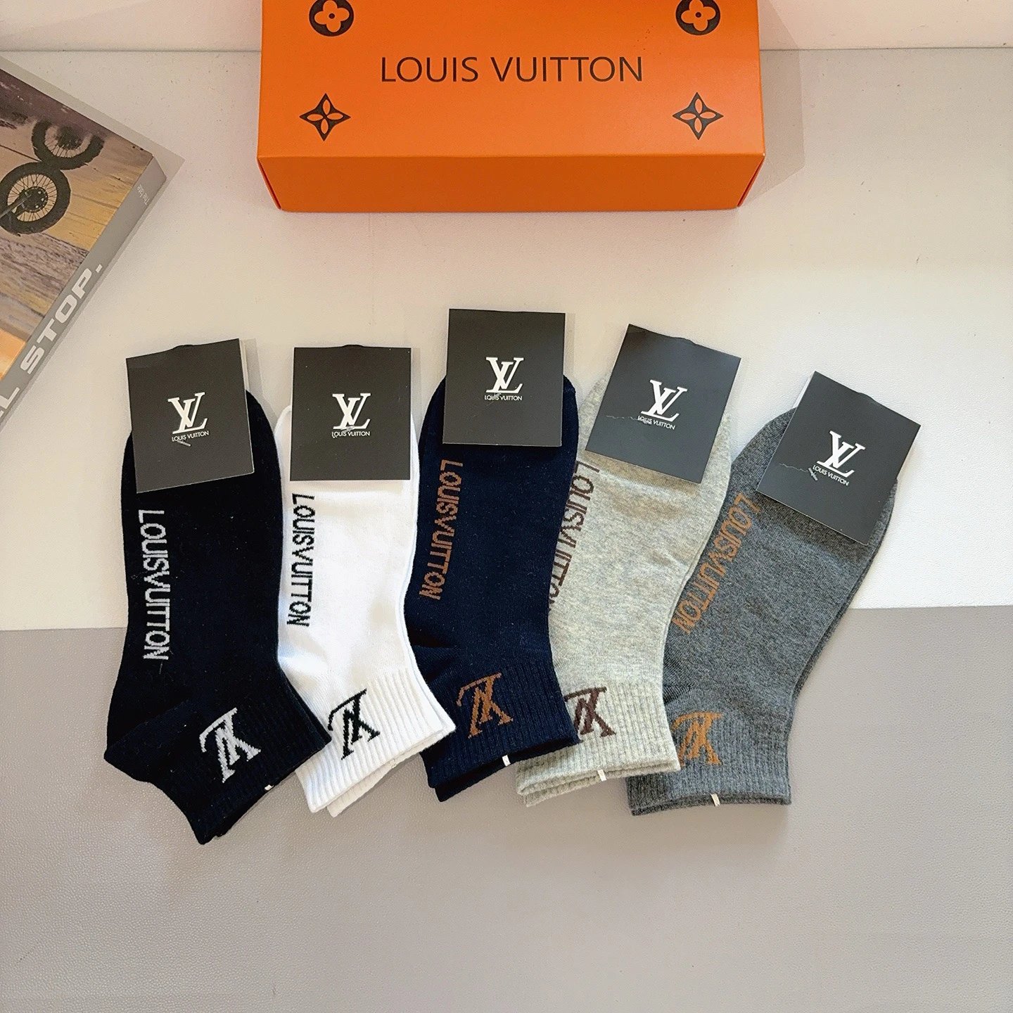 Louis Vuitton Cotton Socks Ver.B — photo 4