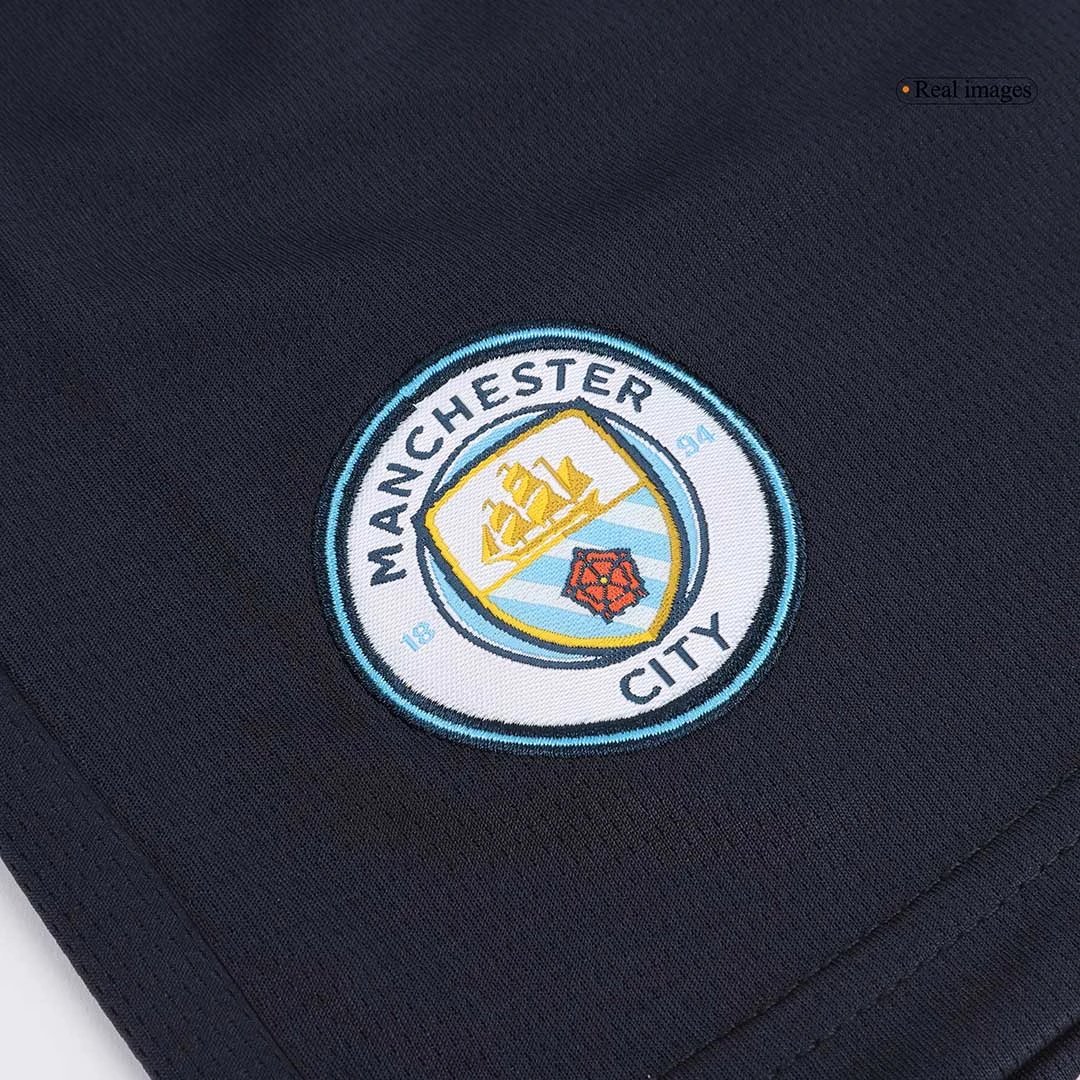 Manchester City Away Soccer Shorts 2024 25 — photo 6