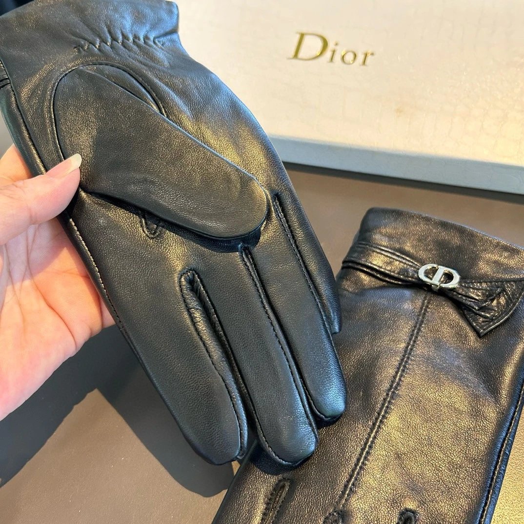 Dior Lambskin Cashmere Gloves Ver.E — Photo 6