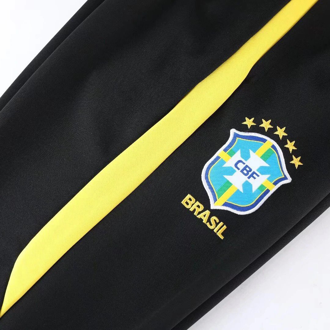 Brazil Soccer Pants 2021 22 Black — photo 5