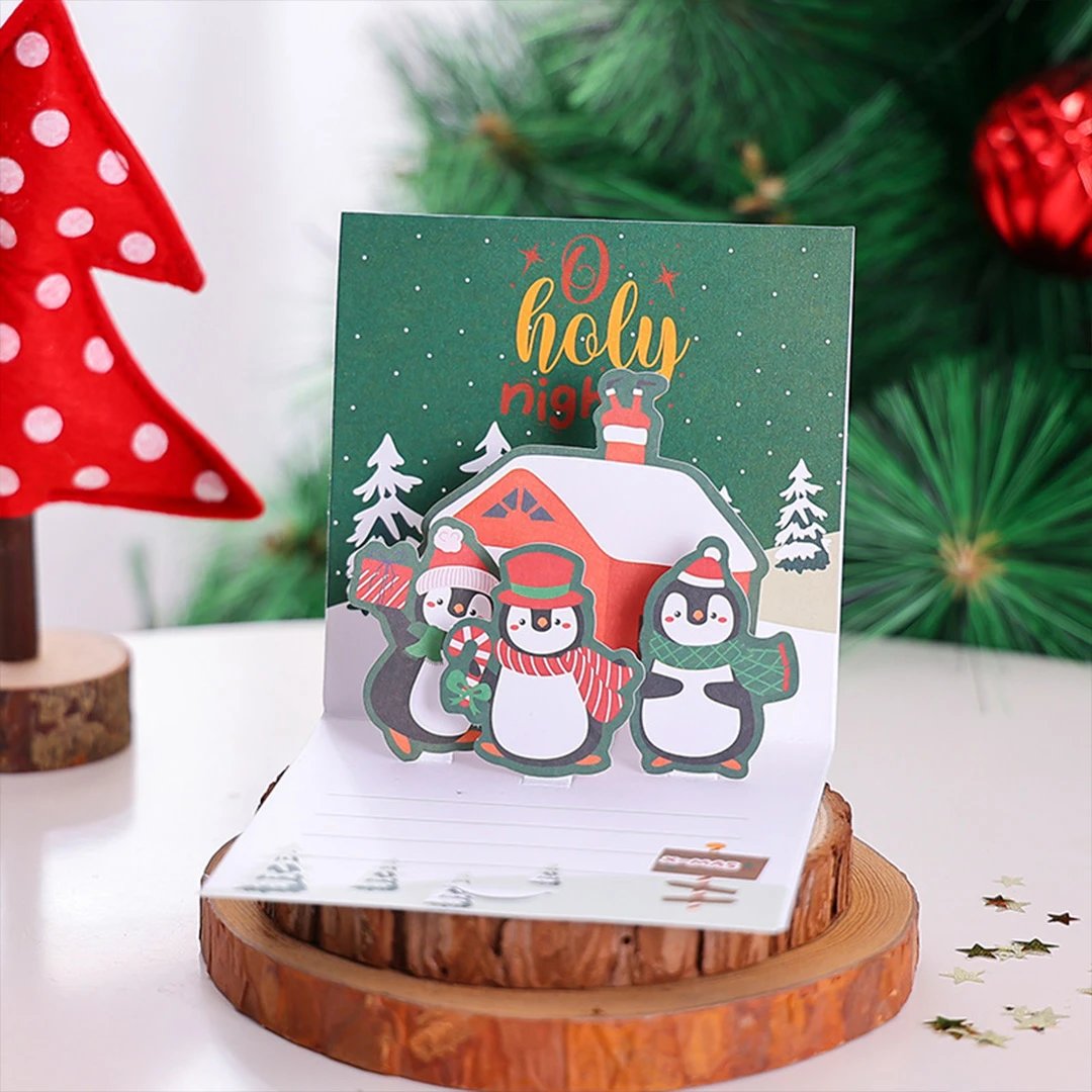 1 Pcs Random Style Personalized Christmas Greeting Card — photo 4
