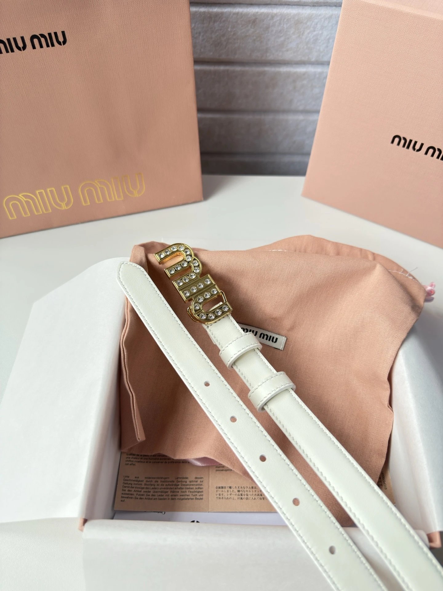 Miu Miu Belt Ver.E — QC