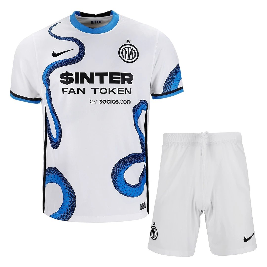 Inter Milan 21/22 Away Jersey - Kids — Photo 2