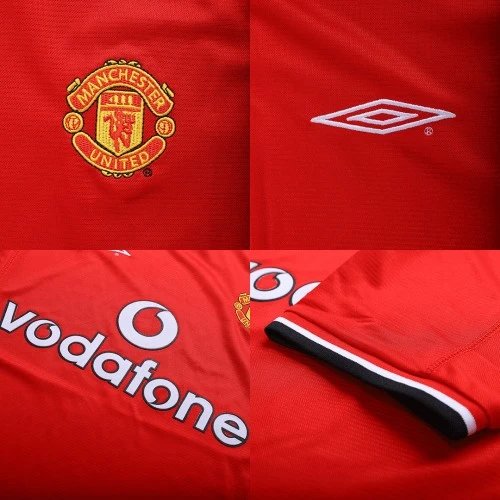 Manchester United 2000/02 Retro Home Jersey — photo 6