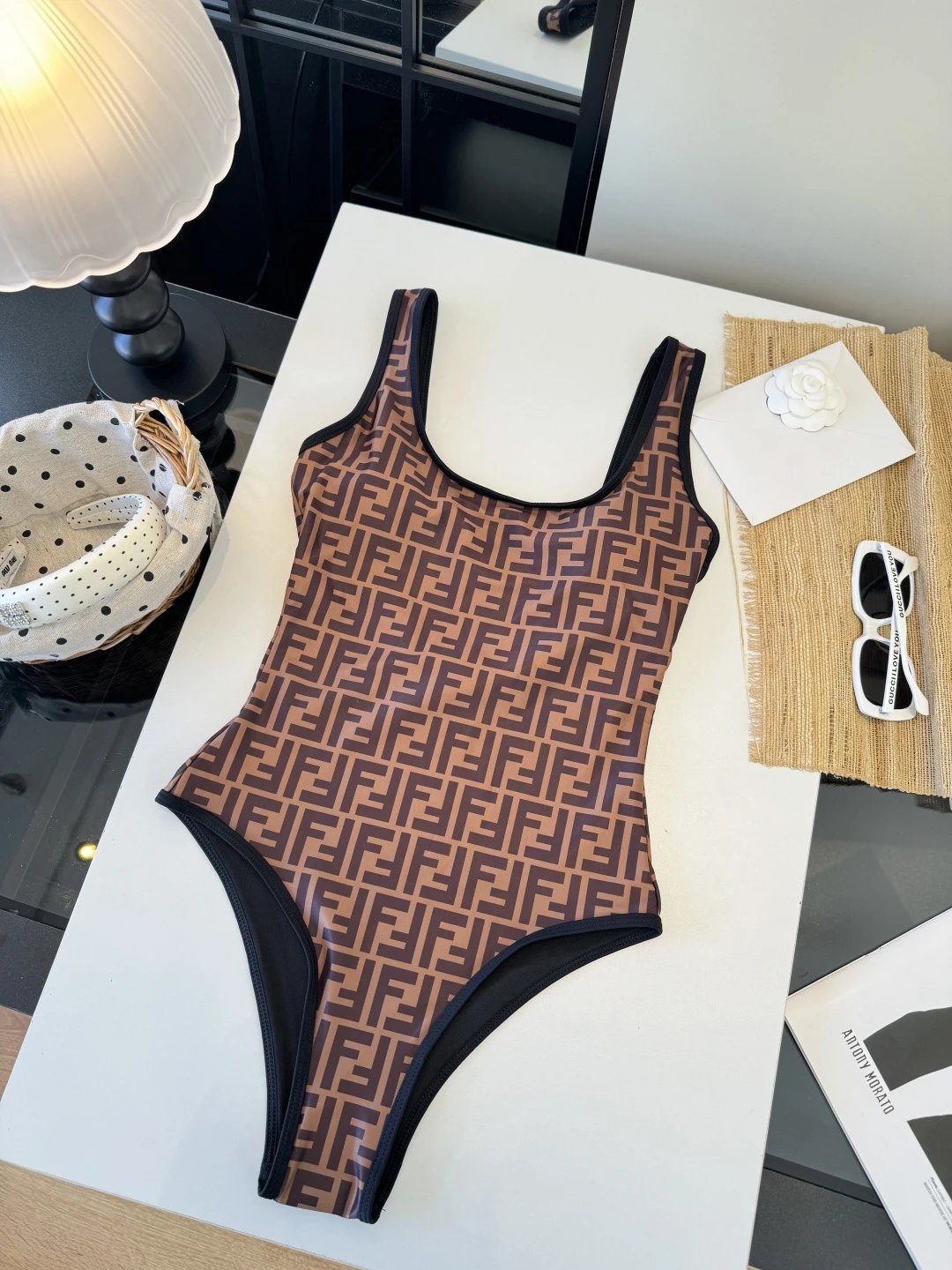 Fendi One-Piece Swimwear — QC