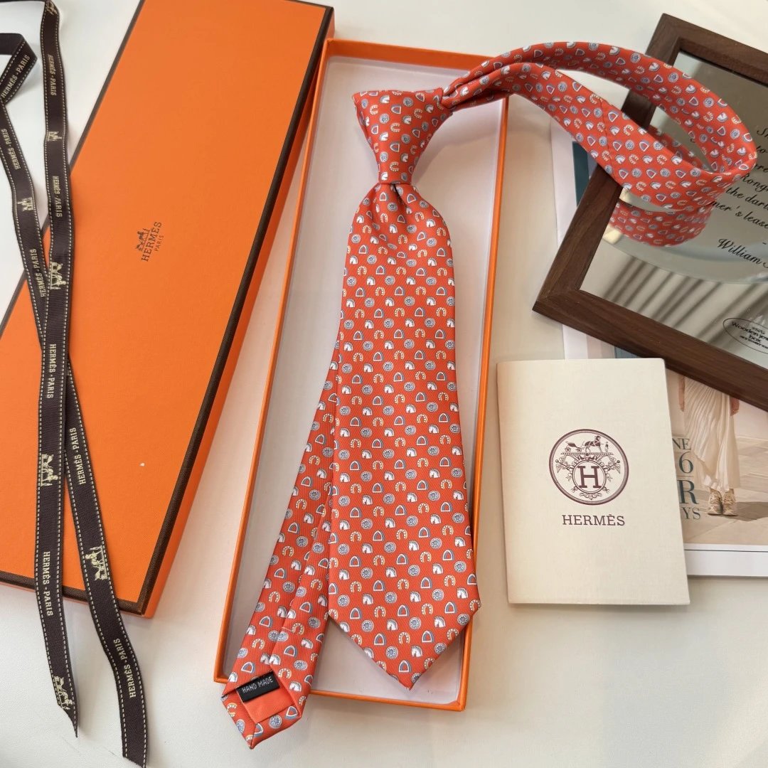 Hermes Silk Tie Ver.E — Photo 7