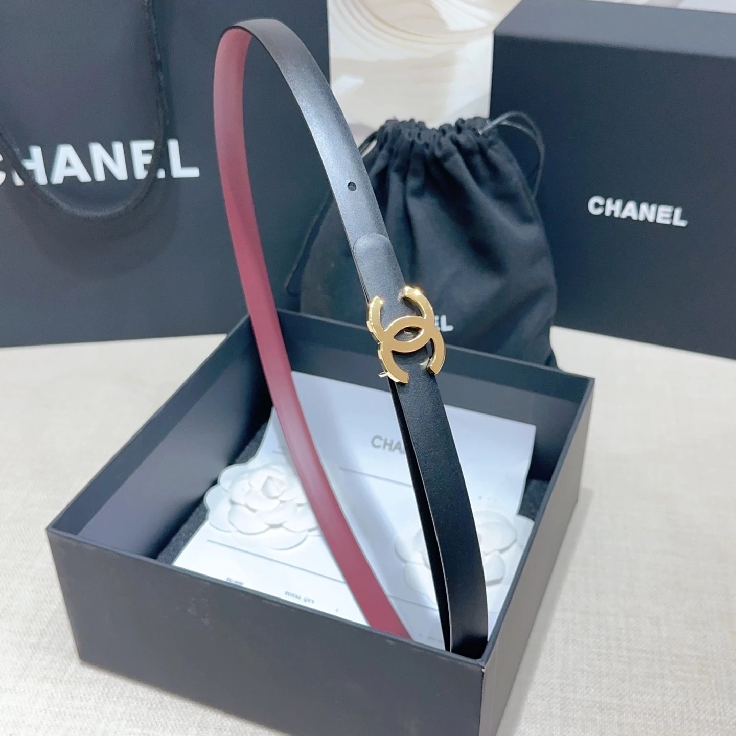 Chanel Reversible Belt — photo 3