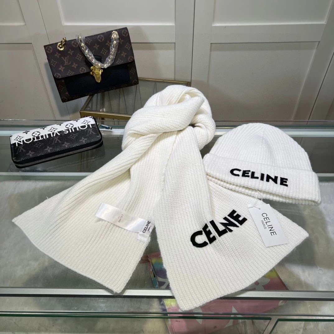 Celine Scarf & Hat Set Ver.H — Zdjęcie 2