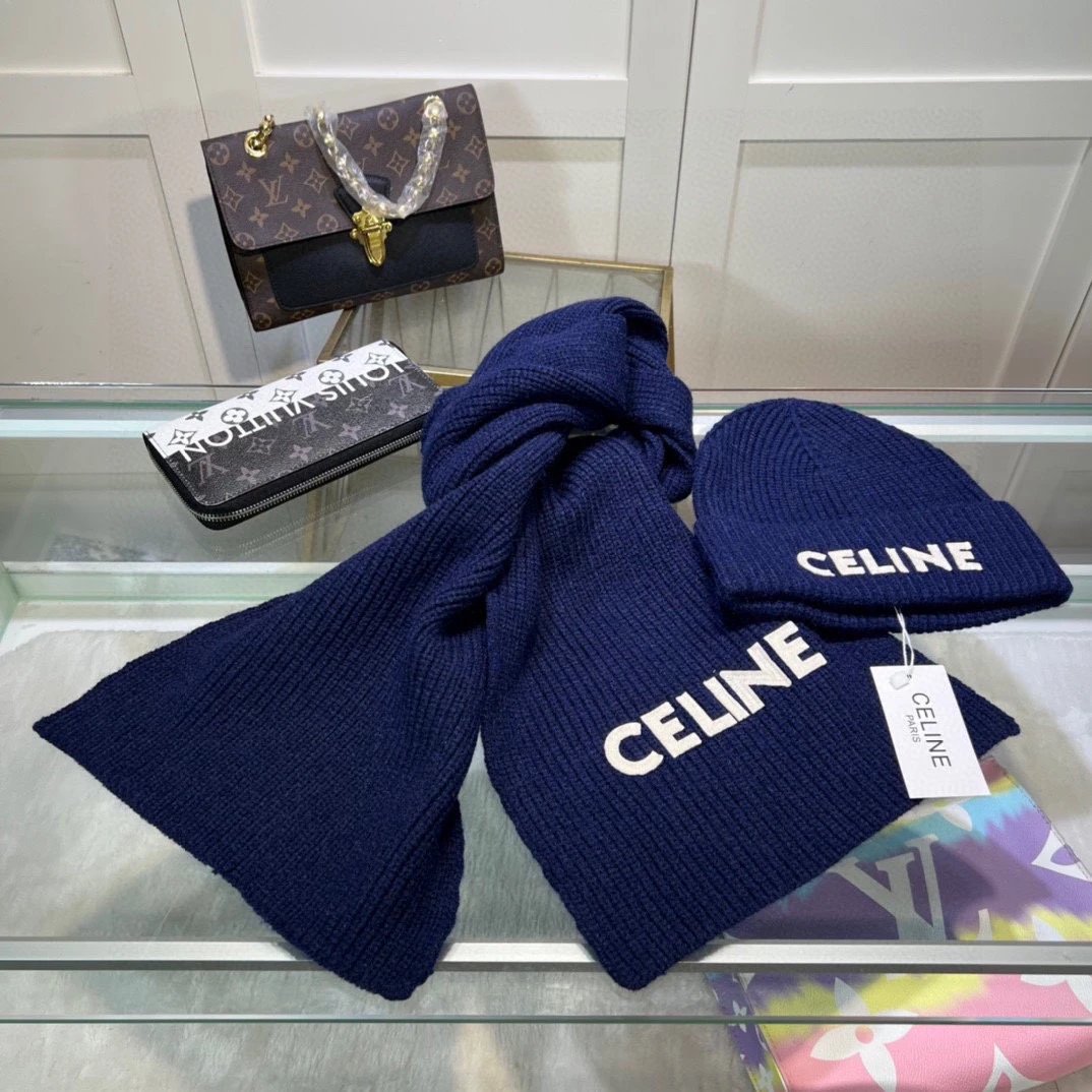 Celine Scarf & Hat Set Ver.H — Zdjęcie 4