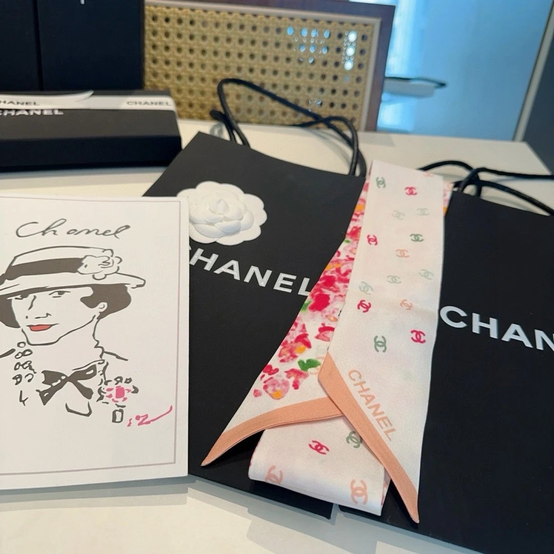 Chanel Silk Hair Ribbon Ver.D — QC