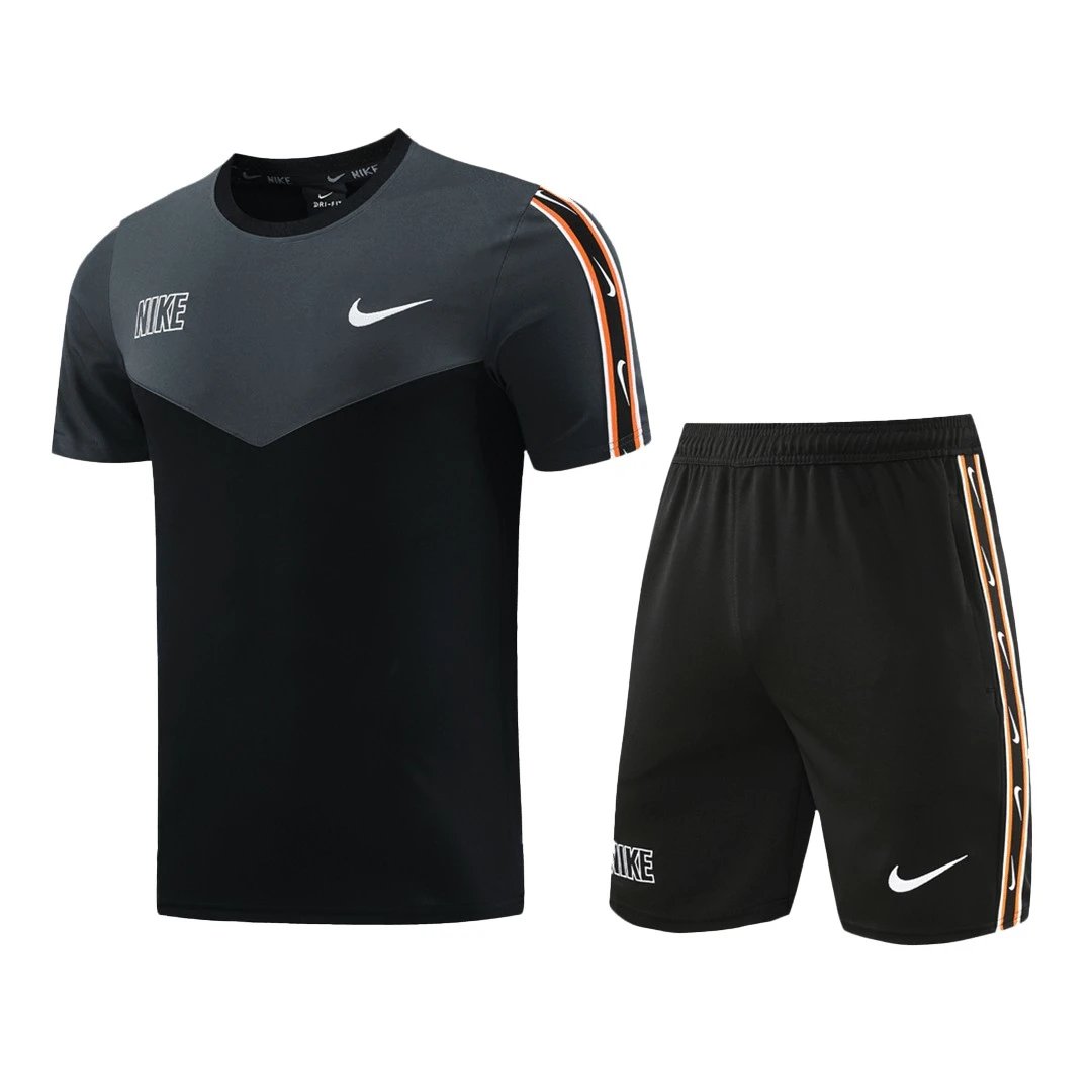 NK ND03 Customize Team Jersey Kit Shirt Short Black Gray — photo 2