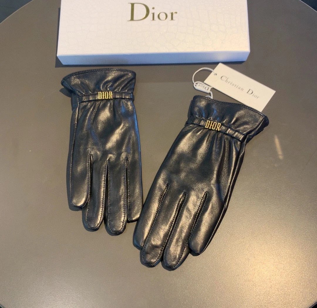 Dior Lambskin Cashmere Gloves Ver.D — Photo 8