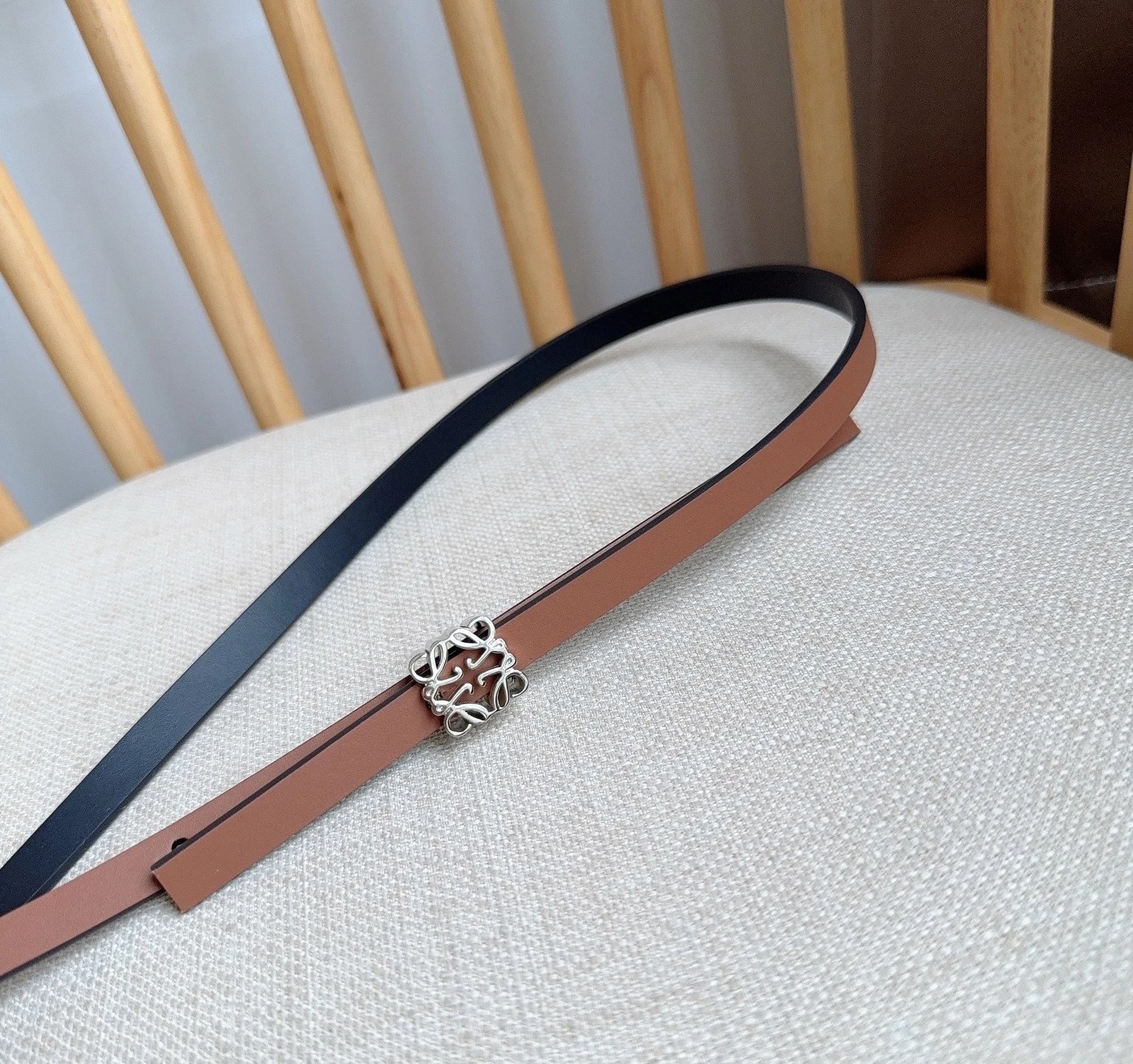 Loewe Leather Reversible Belt — photo 8