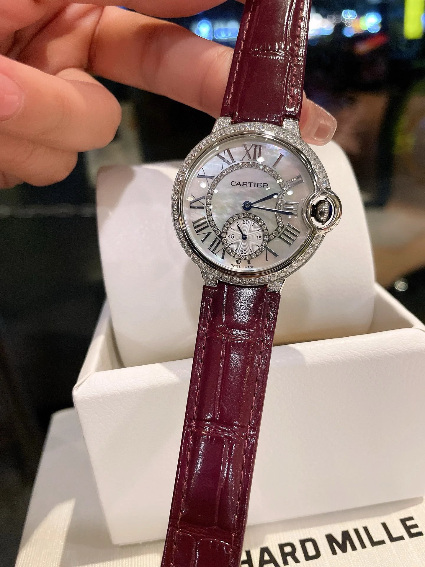 Cartier Ballon Bleu Quartz Watch 36mm Ver.C — Zdjęcie 6