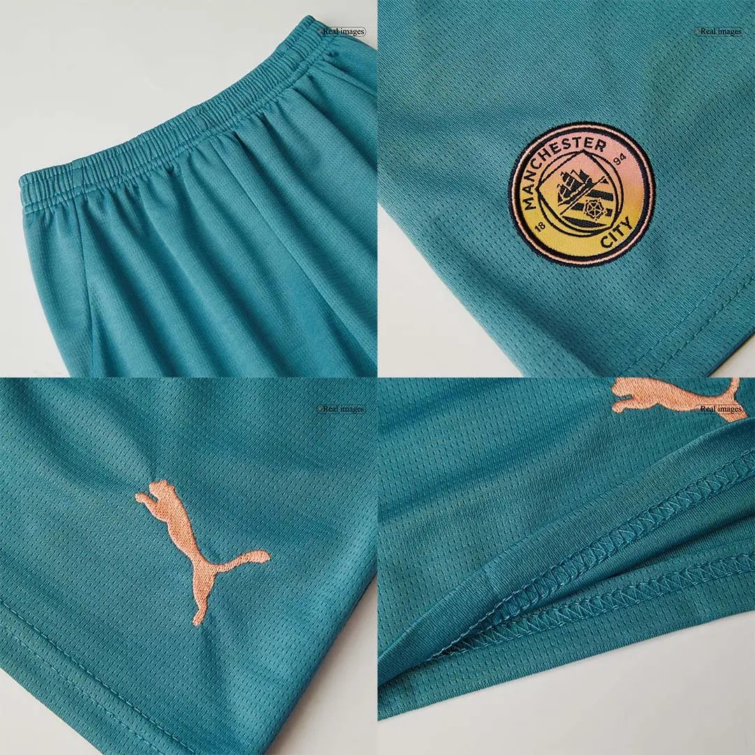 Manchester City 24/25 Fourth Jersey - Kids — Zdjęcie 18