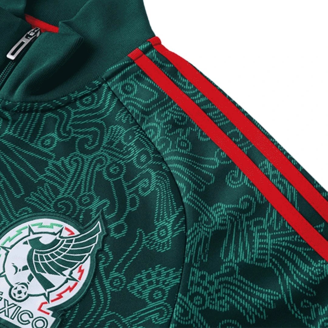Mexico Track Jacket 2022 23 Green Black — photo 5