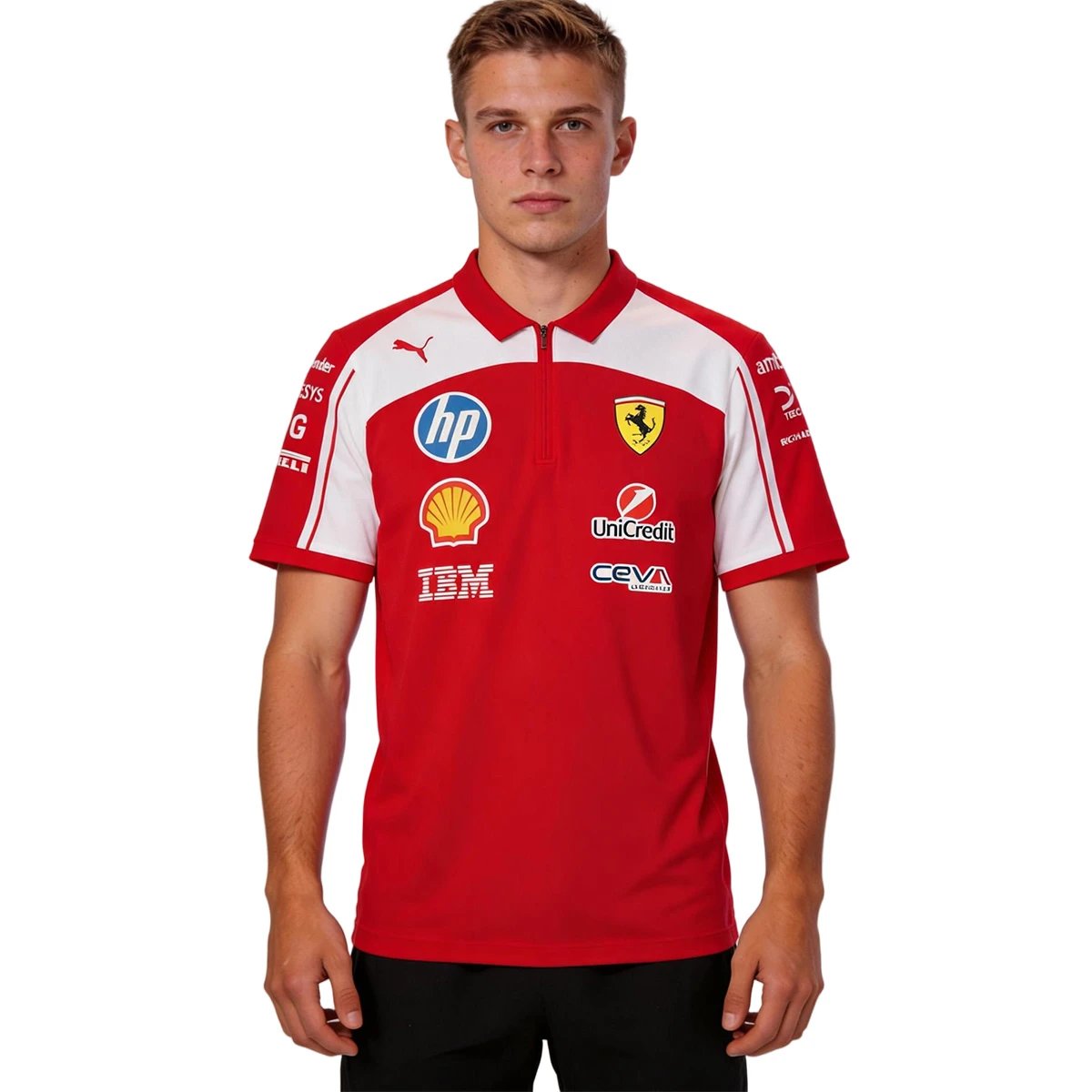 Ferrari F1 2026 Team Polo Red — photo 3