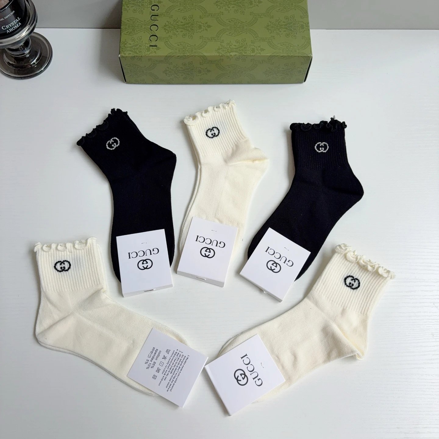 Gucci Crew Cotton Socks Ver.C — photo 5