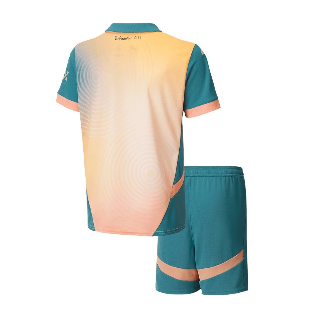 Manchester City 24/25 Fourth Jersey - Kids — Zdjęcie 2