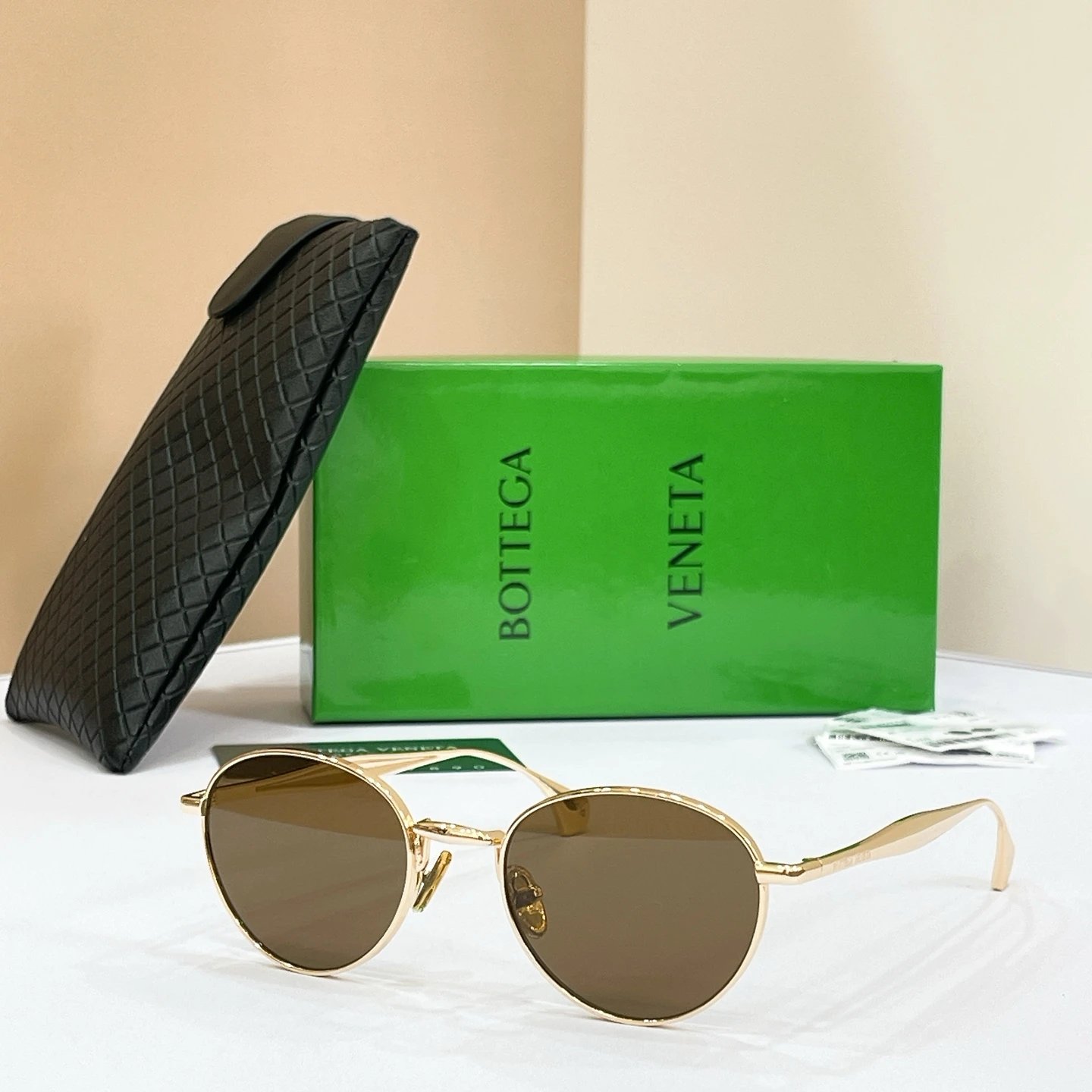 Bottega Veneta BV1396S Sunglasses 55-22-140 — Zdjęcie 3