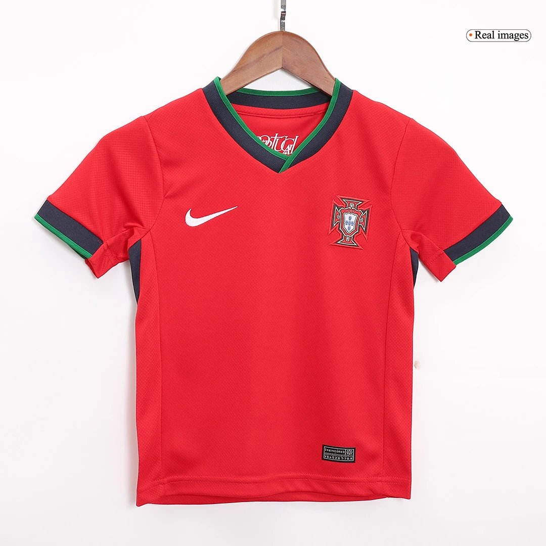 Portugal 2024 Home Jersey - Kids — Photo 4