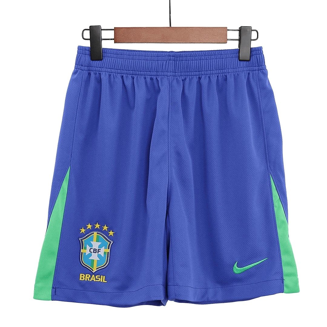 Brazil 2024 Home Soccer Shorts — Photo 3