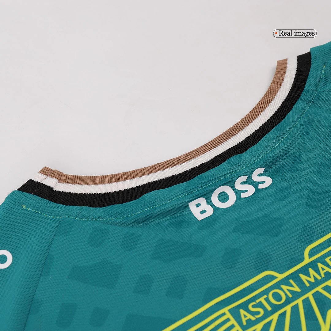 Fernando Alonso 14 Aston Martin Cognizant F1 Racing Team Shirt — Photo 13