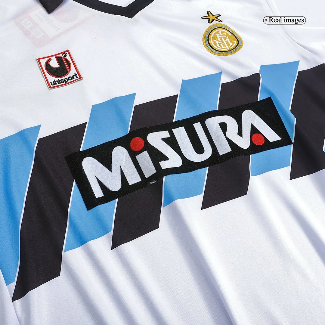 Inter Milan 1990/91 Retro Away Jersey — QC