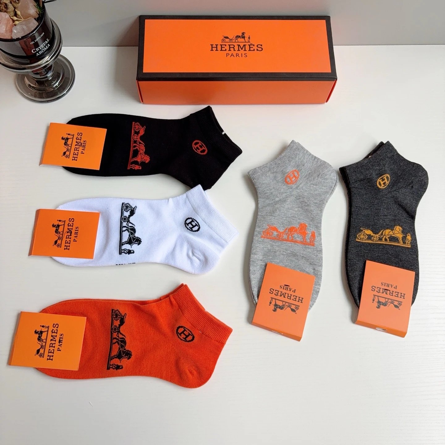Hermes No-Show Socks Ver.C — Zdjęcie 8