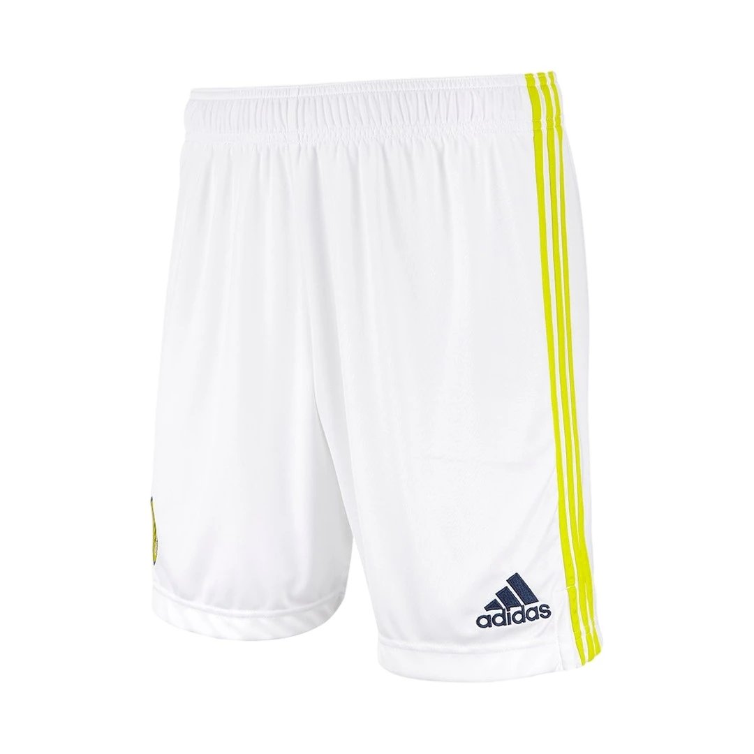 Leeds United Home Soccer Shorts 2021 22 — photo 2