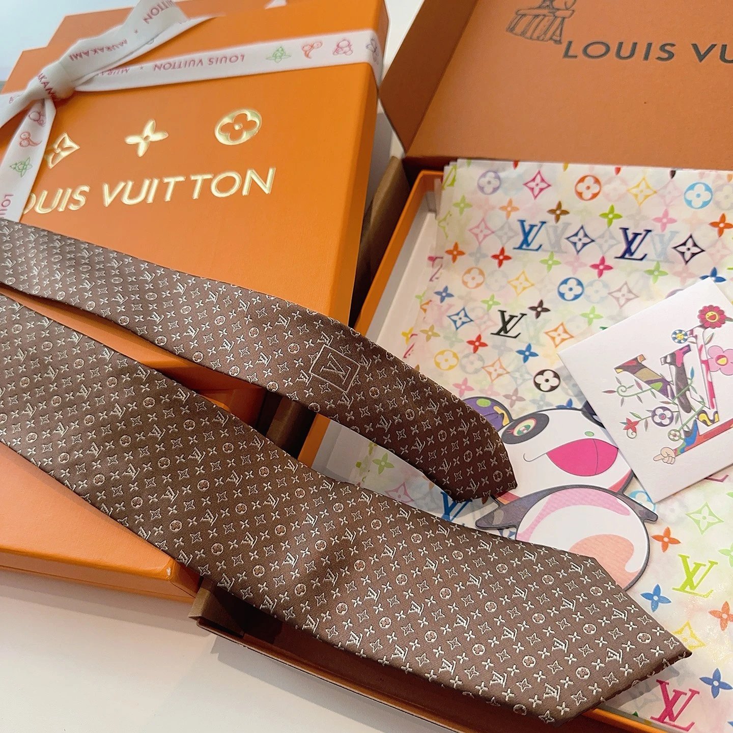 Louis Vuitton Silk Tie Ver.K — Photo 4
