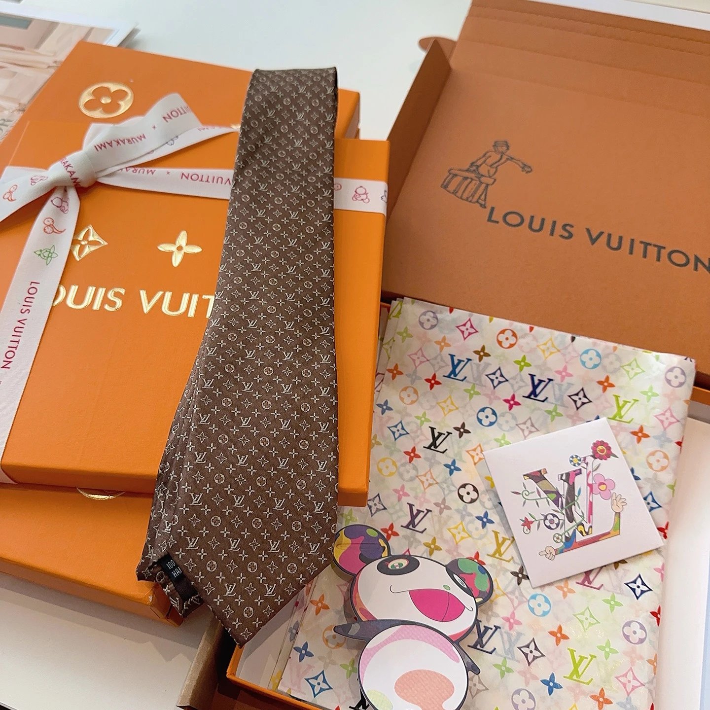 Louis Vuitton Silk Tie Ver.K — Photo 2