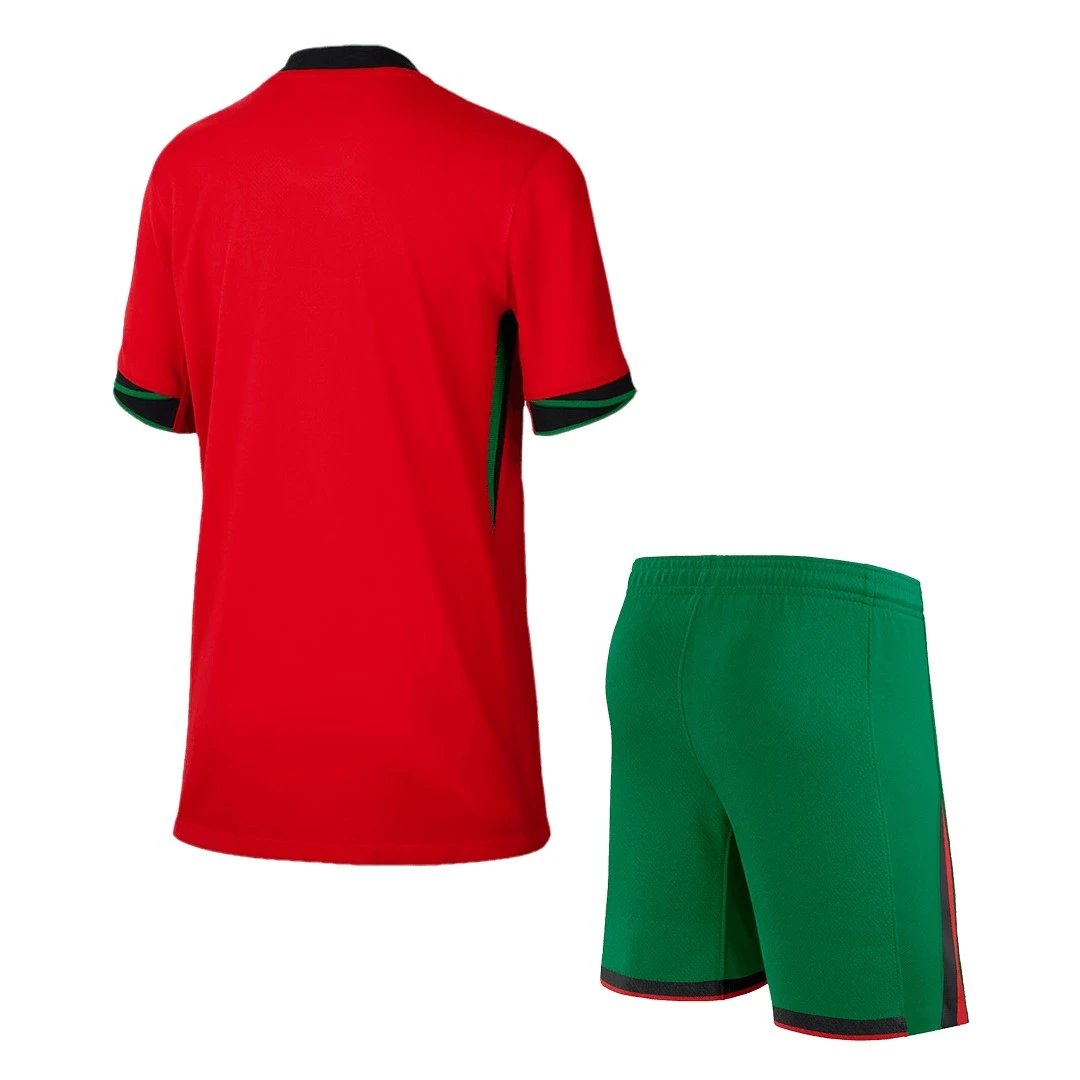 Portugal 2024 Home Jersey - Kids — Photo 2