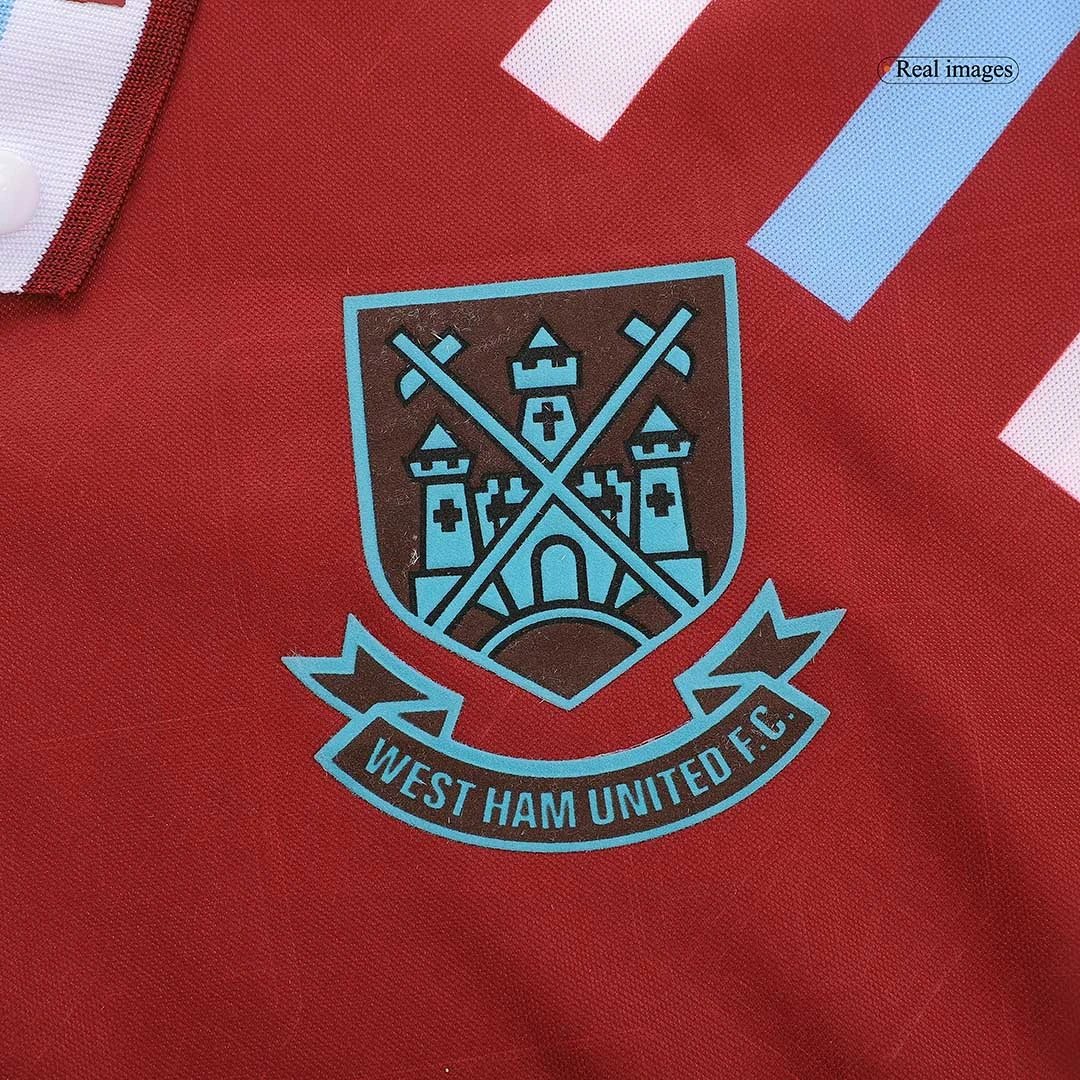 West Ham United 1991/92 Retro Home Jersey — photo 11