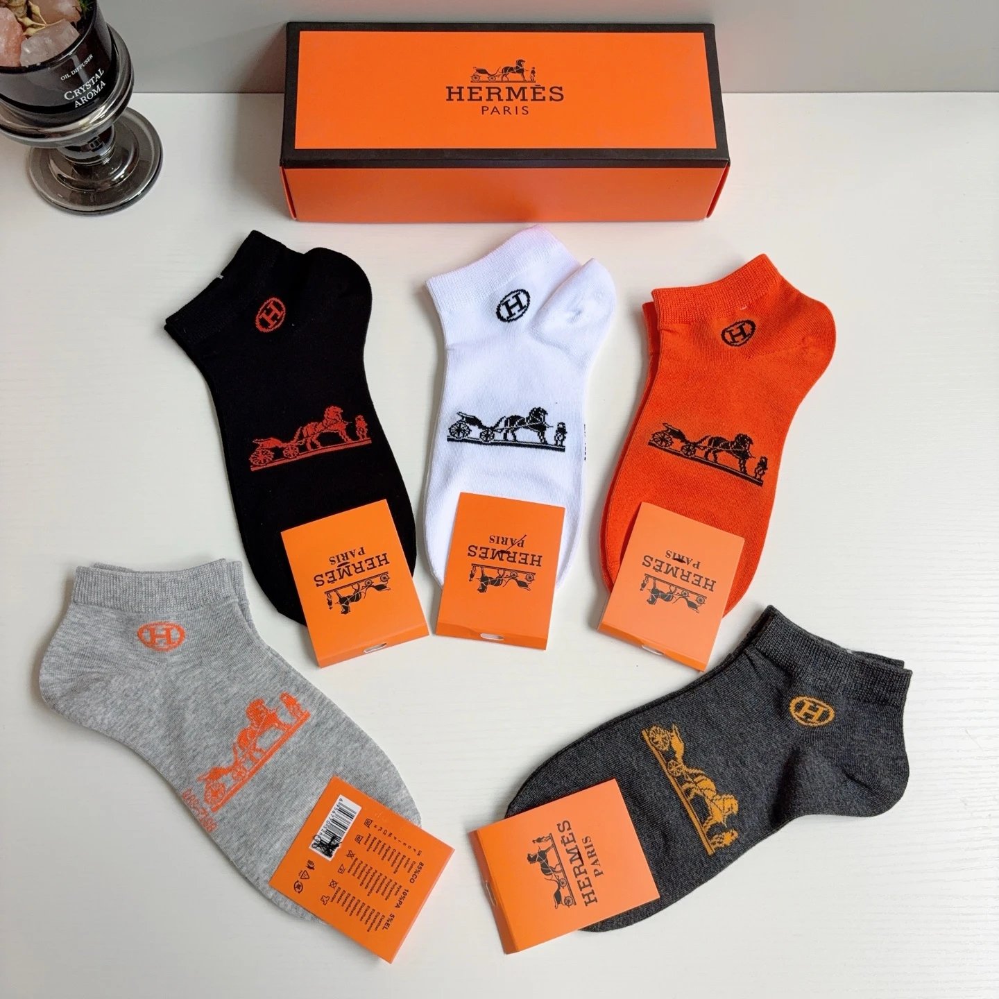 Hermes No-Show Socks Ver.C — Zdjęcie 7